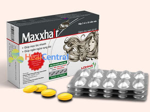 06 Boxes + Free 1 - Maxxhair Help for Hair Strong, Enhances The Health of The Hair - Thuốc Mọc Tóc Maxx Hair-Ship from USA time 7-14 Days