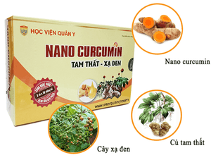 Nano Curcumin - Tam Thất - Xạ Đen - Học Viện Quân Y