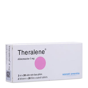 02 Box - Thuốc Điều Trị Mất Ngủ Theralene (5mg)- Xuất Xứ Pháp