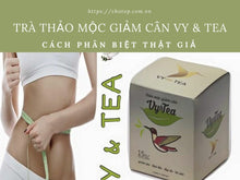 Load image into Gallery viewer, 1 Box Use 15 days - Vy &amp; Tea Weight Loss Herbs - The Smart Choice For Perfect Physique! Tra giam Can Vy Tea - HAVYCO
