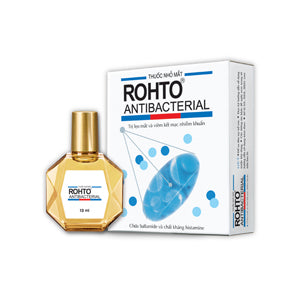 2 boxs -  Rohto Antibacterial– Thuốc nhỏ mắt kháng khuẩn
