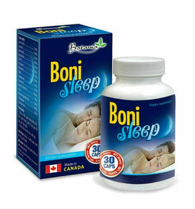 BoniSleep - 1 box x 30 Capsules - Help To Sleep Well, Reduce Stress