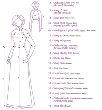 Load image into Gallery viewer, Ao Dai - Traditional Vietnamese Long Dress Collections with Pants - Silk 3D- Size S, M, L
