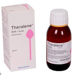 03 Box - Siro Theralene (90ml)- Điều Trị Mất Ngủ Và Dị Ứng