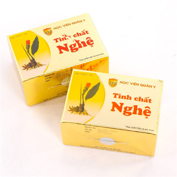 02 boxs - Tinh bột nghệ curcumin Học Viện Quân Y