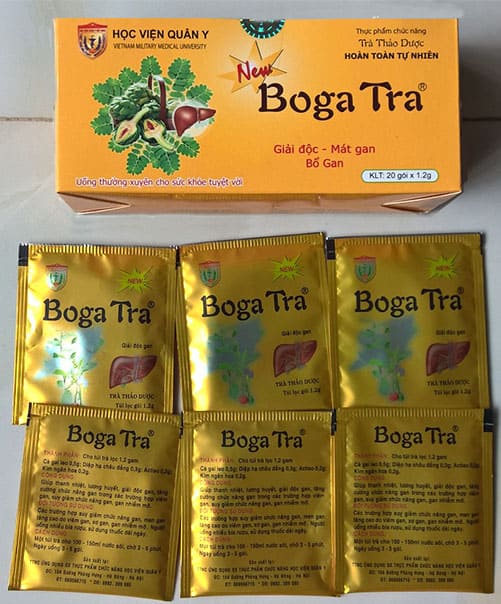 03 Boxs - Trà bổ gan Boga Tra