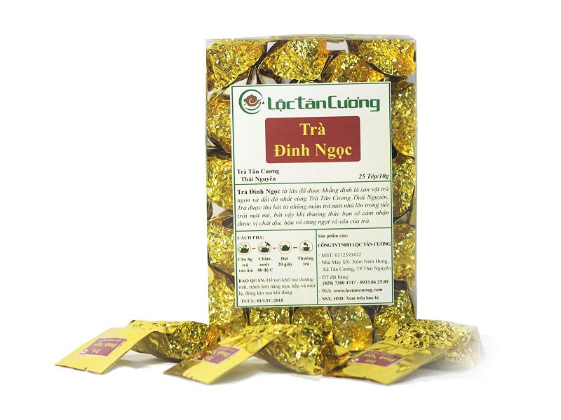 Trà Đinh Ngọc Hộp Tép (250gr/ 25 tép)