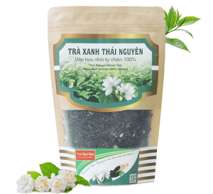 100gram (3.5OZ) Thai Nguyen Green Tea Marinated with Natural Jasmine (Jasmine Tea)