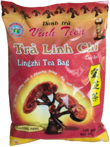 02 Boxs - TRÀ LINH CHI VĨNH TIẾN 100 TÚI LỌC