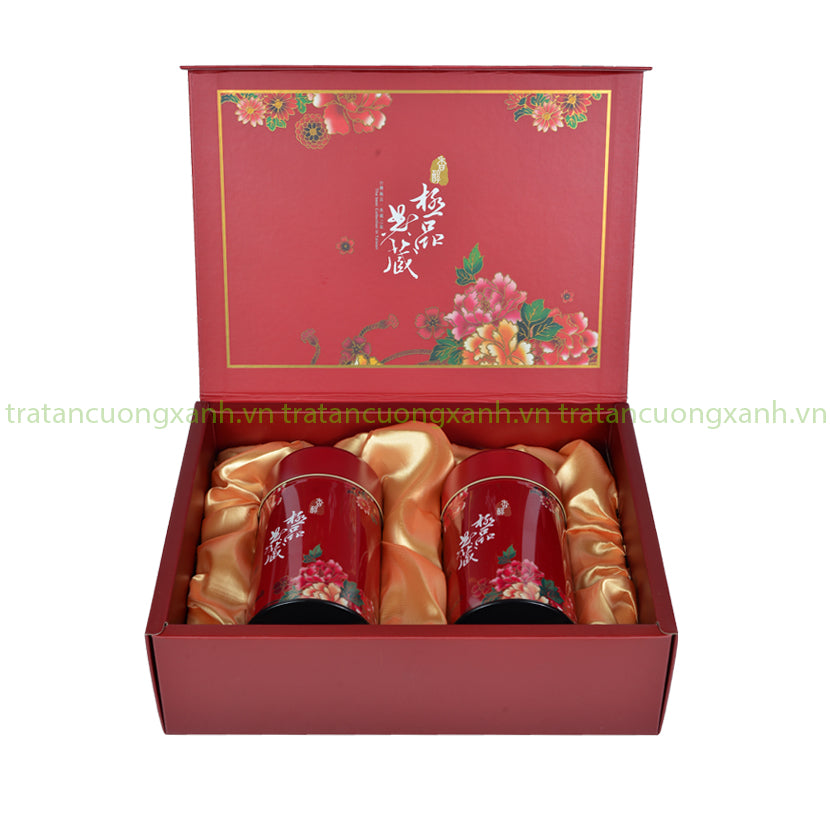 Trà Ô Long Phúc Lộc - Hộp 200gram/box - Hộp quà tặng