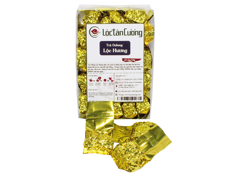 Trà Oolong Lộc Hương 250gr (25 Tép Nhỏ 10gr)