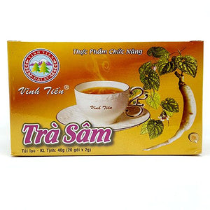 02 Boxs -TRÀ SÂM (HỘP 20 TÚI LỌC)