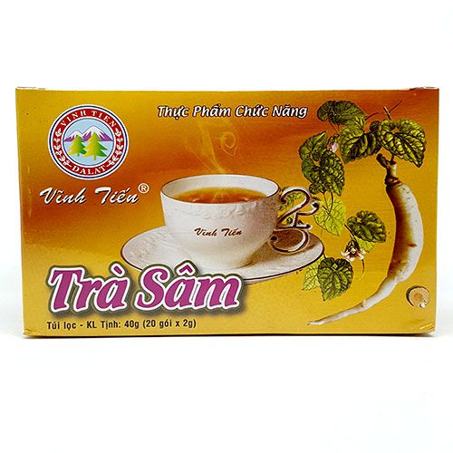 02 Boxs -TRÀ SÂM (HỘP 20 TÚI LỌC)