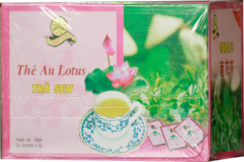 02boxs- TRÀ SEN TÚI LỌC *2gr x 20 Túi