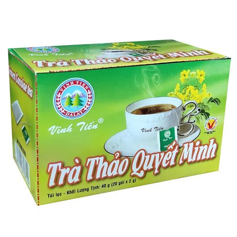02 Boxs -TRÀ THẢO QUYẾT MINH HỘP 20 TÚI LỌC