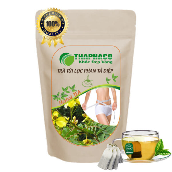 02 Packs - Trà Phan tả diệp,  , giảm cân, nhuận tràng, detox, thanh lọc cơ thể - Thảo dược hạnh nguyên