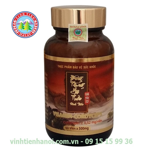 VIÊN THỰC PHẨM CHỨC NĂNG ĐÔNG TRÙNG HẠ THẢO - CORDYCEP SINESIS