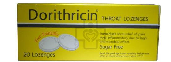 05 Vỉ x 10 Viên - Viên Ngậm Dorithricin  Của Đức