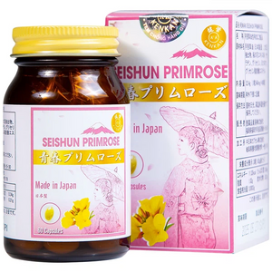 Viên uống Kenkan Seishun Primrose cải thiện triệu chứng tiền mãn kinh, mãn kinh (60 viên)