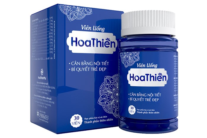 02 Boxs - Viên uống Hoa Thiên 30 viên