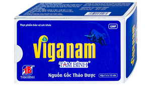Viên uống Viganam Tâm Bình hỗ trợ bổ thận tráng dương (60 viên)