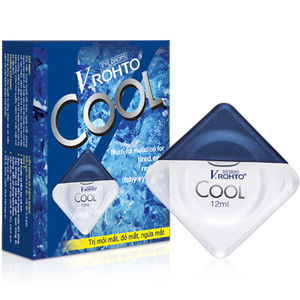 2 boxs*13ml  -  V.Rohto Cool - Thuốc nhỏ mắt tạo sức sống mới cho đôi mắt nam giới